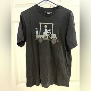 Travis Mathew Men's Black golf Medium T-Shirt